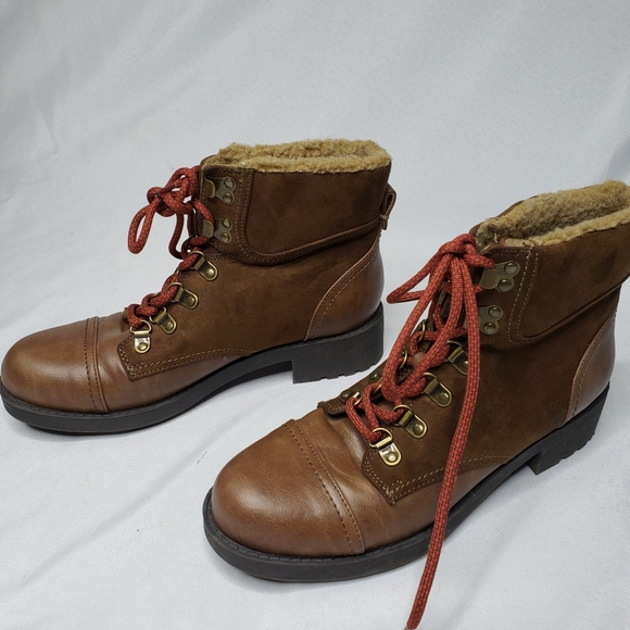 Indigo Rd Women's Combat Lug Sole Boots - Picture 4 of 8